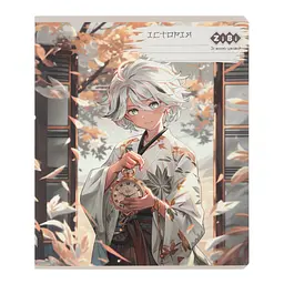 Зошит ZiBi предметний ANIME 48 аркушів клітинка, історія (ZB.1704-22) - мініатюра 1