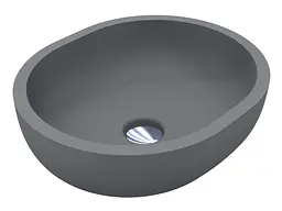 Умивальник Miraggio Mark 425 mirastone gray Сірий 0002686