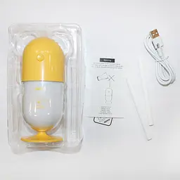 Зволожувач повітря Remax RT-A500 Capsule Mini Humidifier жовтий (6954851281870) - мініатюра 4