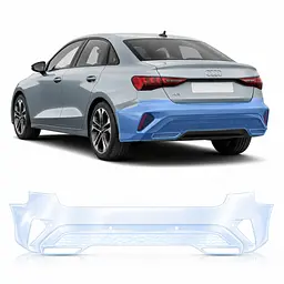 Антигравійна захисна бронеплівка за лекалами для Audi A3 8Y facelift 2024- задній бампер