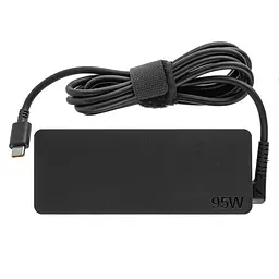 Блок живлення для ноутбука Lenovo USB-C 95W (20V, 15V, 9V, 5V), USB3.1/Type-C/USB-C, Black