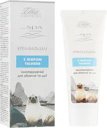 Крем-бальзам омолоджувальний для обличчя та шиї з жиром тюленя Elixir 75 мл