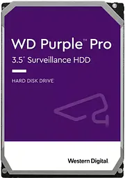 WD Жорсткий диск 3.5" SATA 3.0 18TB 7200 512MB Purple Pro Surveillance - мініатюра 2