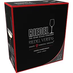 Набір келихів для білого вина Riedel Veritas Chardonnay 620 мл 2 шт. (6449/97) - мініатюра 3