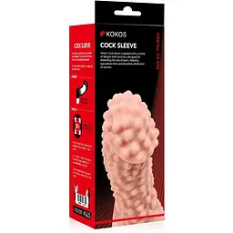 Насадка на член Kokos Cock Sleeve CS 004 M - мініатюра 3