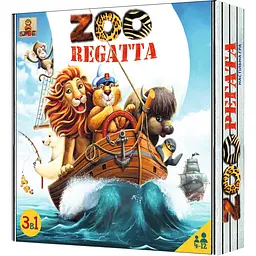 Дитяча настільна гра Bombat Game Зоорегата 800019 Від 4-х років