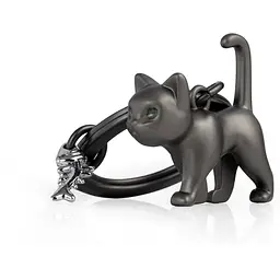 Брелок Metalmorphose Black cat theme with fish bone charm (8000020806899) - мініатюра 4