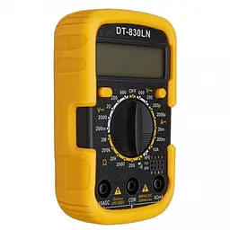 Мультиметр DT-830LN измерения V, A, R - мініатюра 2