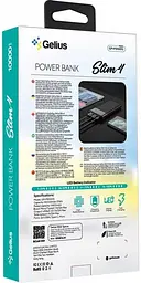 Портативна батарея Power Bank Gelius Pro Slim 4 GP-PB10015 10000 mAh Black - мініатюра 8