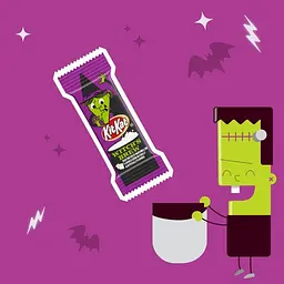 Шоколадні батончики Kit Kat Halloween Witch's Brew Marshmallow 277g - мініатюра 3