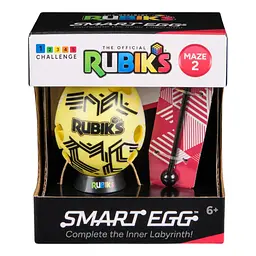 Розвиваюча Головоломка Смарт-яйце Rubik's 6071681Yellow паличка, підставка