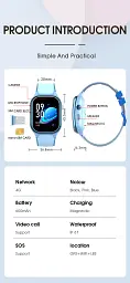 Дитячий смарт-годинник Wonlex CT26 Ultra Small компактні годинник-телефон з відеодзвінком GPS і SIM Pink (19146) - мініатюра 7