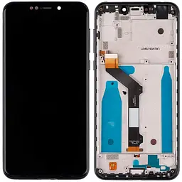 Дисплей Motorola XT1941-4 Moto One /XT1941-2 Moto P30 Play чорний, з рамкою, Black