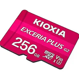Карта пам'яті Kioxia microSDXC Exceria Plus G2 256GB Class 10 UHS-I U3 V30 (LMPL2M256GG2) [163976] - мініатюра 3