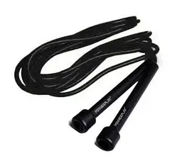 Скакалка PowerPlay 4201 Basic Jump Rope Чорна 2,8 м (PP_4201_Black) - мініатюра 2