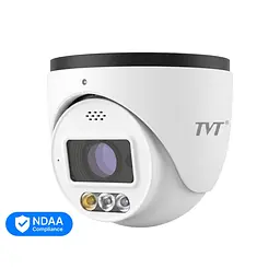 IP-відеокамера 6Mp TVT TD-9565S4-PA(D/PE/AW3) White f=2.8mm, ІЧ+LED-підсвічування, з мікрофоном (77-00491)