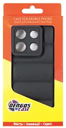 Чохол до мобільного телефона Dengos Kit for Xiaomi Redmi Note 13 5G case + glass (Black) (DG-KM-58) - мініатюра 3