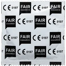 Великі презервативи Fair Squared XL 60