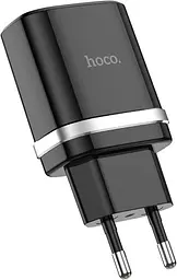 Зарядний пристрій Hoco C12Q Smart QC3.0 3A 18W black
