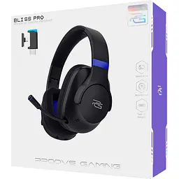 Ігрові навушники Proove Gaming Bliss Pro Wireless Black (GHBLPPP10001) [118671] - мініатюра 3