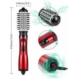 Фен-гребінець для волосся Digital Shiny Beauty 2 в 1 - мініатюра 2