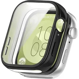 Чохол-накладка DK Huawei Watch Fit 3 Silicone Face Case (black)