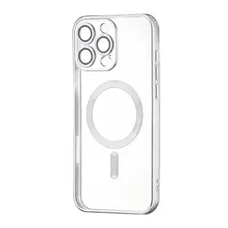 Чохол Ductil Metallic Edge with MagSafe (Protected Camera & Lens) iPhone 16 Pro Max Silver