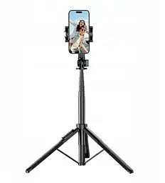 Штатив для селфи - тринога UGREEN Selfie stick tripod with Bluetooth remote 15062
