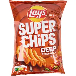 Чипсы Lay's Super Chips Degep American BBQ 130 г