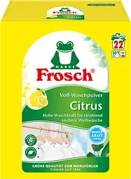 Пральний порошок Frosch Цитрус 1,45 кг