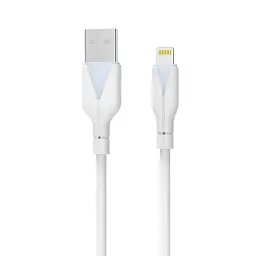 Кабель USB AM-Lightning M, 1.0 м, 2.4A, білий Choetech
