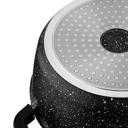 Каструля Ardesto зі скляною кришкою Gemini Anzio 3.1л алюміній чорний kuh0014743 - мініатюра 8