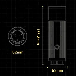 Ліхтар проєкційний SIDANDE Pro L8ES 12W + Gobo 10шт [168616] - мініатюра 5