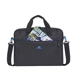 Сумка для ноутбука 14" Rivacase Regent Black поліестер 370x280x45 мм (8027) - мініатюра 3
