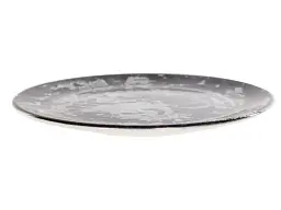 Тарілка Alba ceramics Graphite 19 см чорна (769-021) - мініатюра 2