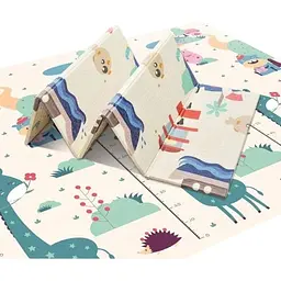 Дитячий розкладний килимок Folding baby mat в асортименті - мініатюра 2