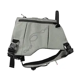 Шлейка для собак Truelove TLB2251 світловідбивна, з водонепроникної тканини Cordura, регульована Сірий, XL