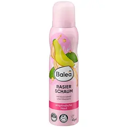 Пінка для гоління Balea Vitamin E & Avocado для чутливої шкіри, 150 мл