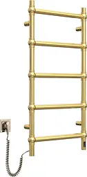 Електрична рушникосушка Navin Retro 500x1000 Sensor ліва, золото 12-228153-3680, Золотий, Ліве, Електронний