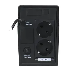 ДБЖ LogicPower LPM-700VA-P 490Вт лінійно-інтерактивний, АКБ 12В 7Ач - мініатюра 4