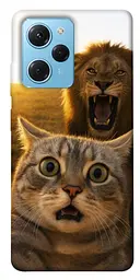 Чохол Demsky Shocked cat and lion для Xiaomi Poco X5 Pro 5G