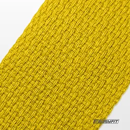 Ремінь для йоги EasyFit жовтий - мініатюра 5