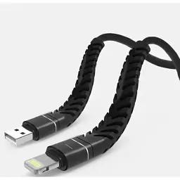 Кабель USB Lightning WUW X 113 color 1 m - мініатюра 4