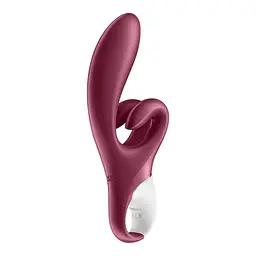 Вібратор-кролик Satisfyer Touch Me Red, подвійний відросток, 3 потужні мотори - мініатюра 4