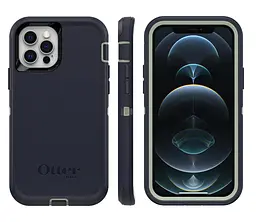 Чохол протиударний з кліпсою OtterBox Defender 77-65402 для iPhone 12/12 Pro (6.1") Blue - мініатюра 3