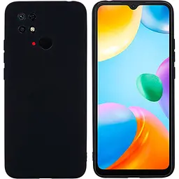 Чохол-накладка Candy Case для Xiaomi Redmi 10C (Black) [71655] - мініатюра 1