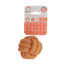 Іграшка для собак Misoko&Co Мяч orange 6 cm - мініатюра 2