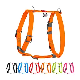 Шлея для собак WAUDOG Waterproof Н-подібна анатомічна L помаранчева (32634)