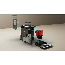 Siemens Кавомашина, 1.9 л зерно чорна - мініатюра 4