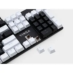 Клавіатура Vinga KBGM-095 LED Brown Switch USB White/Black (KBGM-095BR White/Black) - мініатюра 6